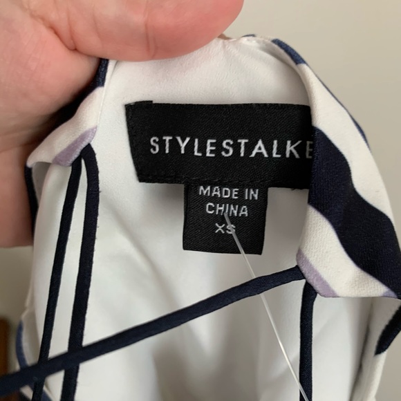 NWOT STYLESTALKER OCHIRD SHADOWS A CUT DRESS - Picture 8 of 10